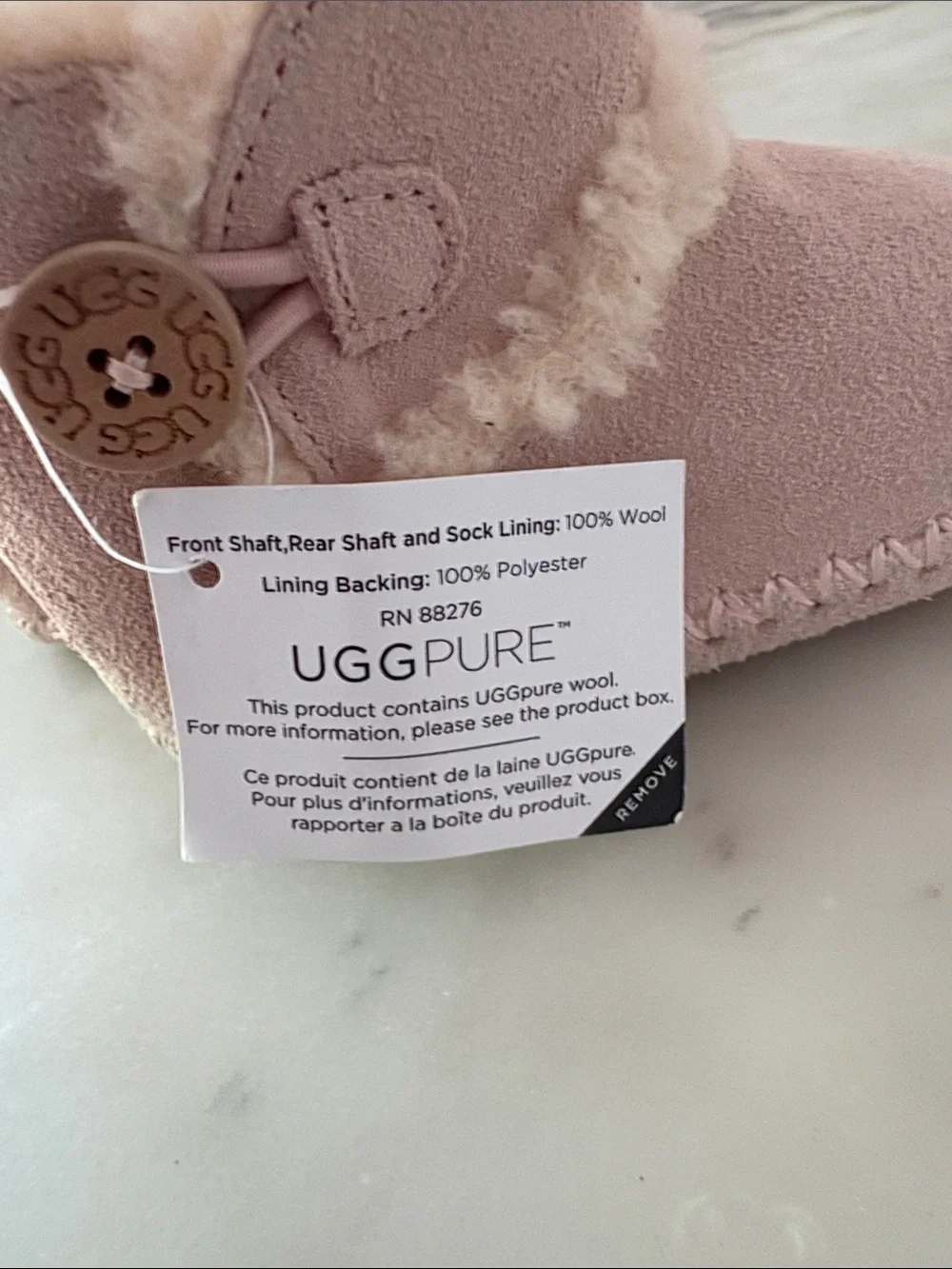 Baby ugg booties